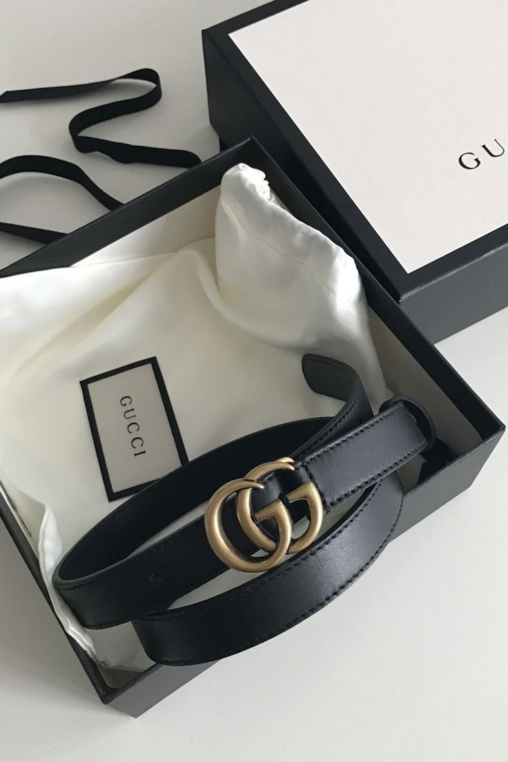 GUCCI 2 Cm Width Belt